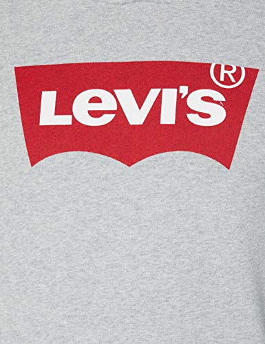 Levi's T2 Std Graphic Sudadera, Co Hm Two Colour Hoodie Heather Grey, L para Hombre