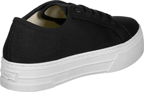 Levi's Tijuana, Zapatillas Mujer, Negro (R Black 59), 38 EU