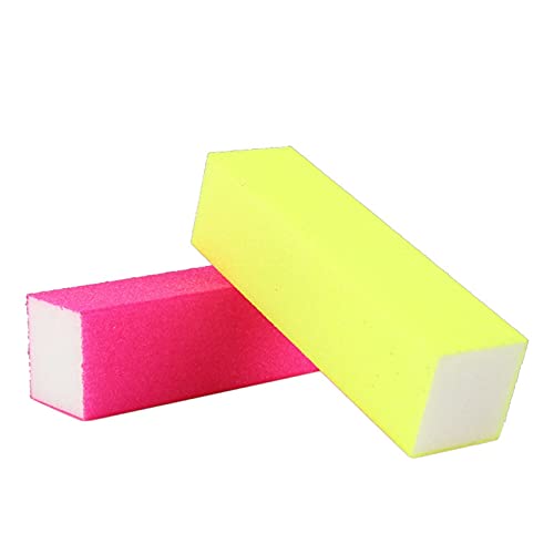 Limas de Uñas 6 unids Nail Buffer Block Neon Color Buffing Lijado Buffer Bloque Archivos Manicure Uñas Arte Consejos Mujeres Herramientas de manicura de belleza casera Cepillo de archivo de uñas