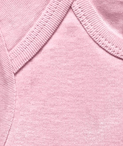 Logoshirt Body para bebé Batman Logotipo Rosa - DC Comics - Batman Logo Pink - Pelele para bebé - Rosa - Diseño Original con Licencia, Talla 74/80, 7-12 Meses