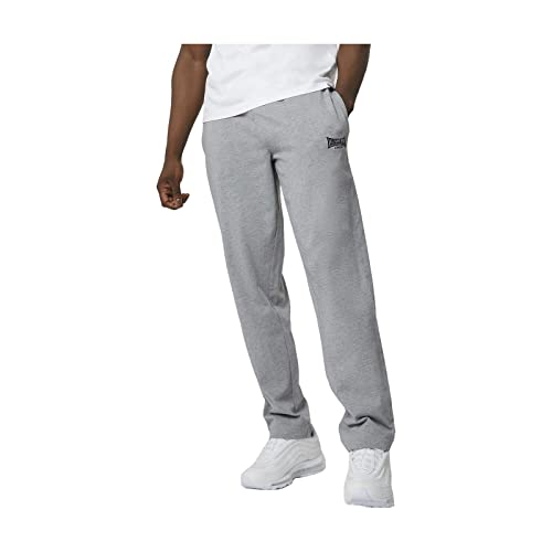 Lonsdale Hombre Lightweight Pantalones De Chándal Joggers Brezo Claro L