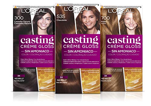 L'Oreal Paris Casting Crème Gloss Coloración Sin Amoniaco, Tono: 316 Violéin