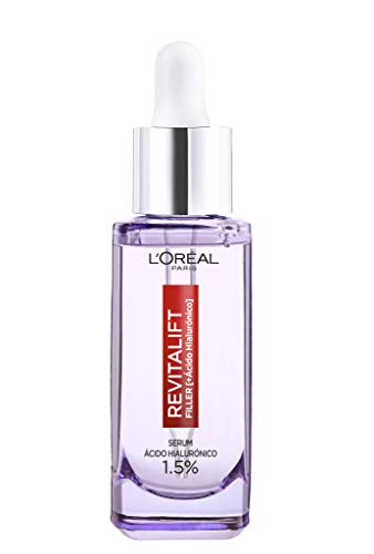 L'Oreal Paris Dermo Expertise Revitalift Filler Sérum Antiarrugas, Con Ácido Hialurónico Puro + L'Oréal Paris Revitalift Filler Contorno De Ojos Revitalizante, Con Ácido Hialurónico Puro, 15 Ml