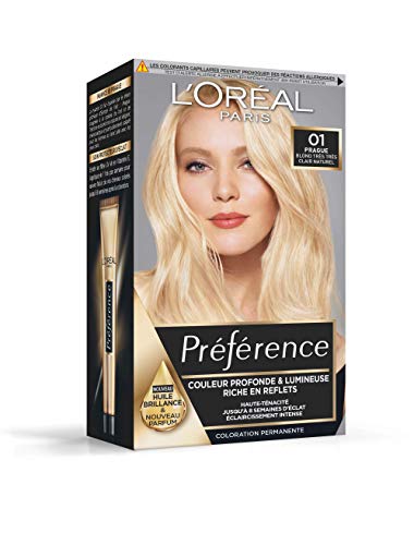 L'Oréal Paris Préférence Coloration Permanente 01 Prague Blond Très Très Clair Naturel