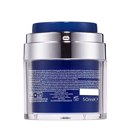 L'oreal Paris Pressed Cream Noche de Revitalift Laser con Retinol y Niacidamida Formato Monodosis, 50ml