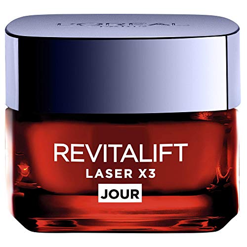 L'Oréal Paris Revitalift Laser X3 Soin Crème de Jour Anti-Âge Acide Hyaluronique