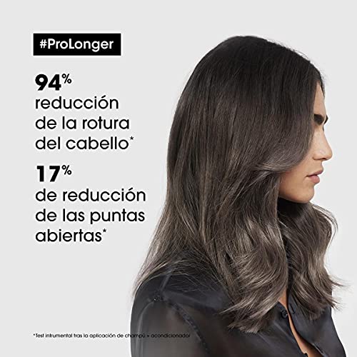 L’Oréal Professionnel | Acondicionador Reparador para cabellos largos con puntas finas, Pro Longer, SERIE EXPERT, 500ml