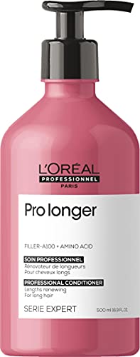 L’Oréal Professionnel | Acondicionador Reparador para cabellos largos con puntas finas, Pro Longer, SERIE EXPERT, 500ml