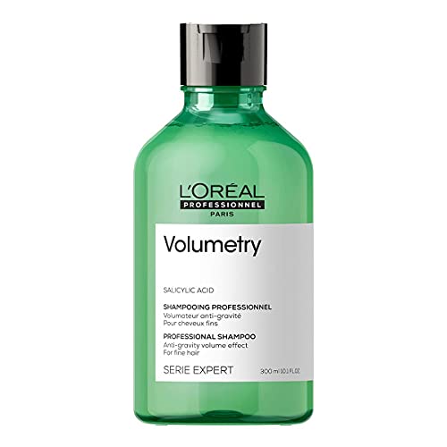 L’Oréal Professionnel | Champú Voluminizador antigravedad para cabellos planos y finos, Volumetry , SERIE EXPERT, 300 ml