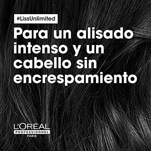L’Oréal Professionnel | Mascarilla Alisadora intensa para cabellos rebeldes encrespados y alisados, Liss Unlimited, SERIE EXPERT, 250mL