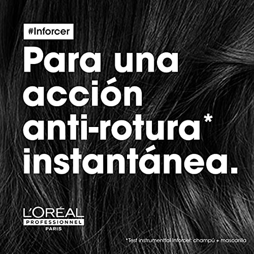 L’Oréal Professionnel | Mascarilla Antirrotura para cabellos largos, frágiles y quebradizos, Inforcer, SERIE EXPERT, 250 ml