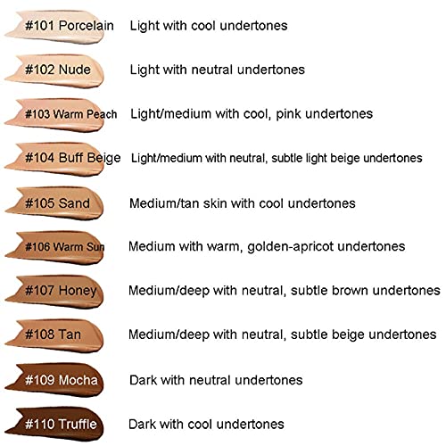 Lucoss Base de Maquillaje Mate Líquida Corrector de Control de Aceite Fundación Tapa Imperfecciones Larga Duración