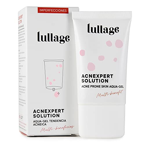 LULLAGE Gel Anti-Imperfecciones para Pieles con Tendencia Acneica, 40 ml | Tratamiento VEGANO y Natural con Niacinamida | Hidratante y Equilibrante | Controla los Granitos, Acnexpert Solution