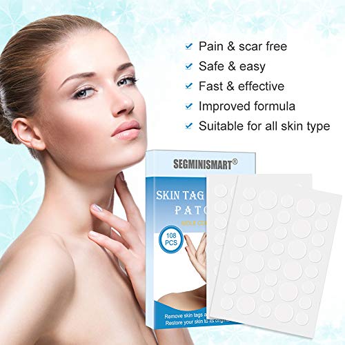 Manchas Cara Eliminación,Skin Tag Mole Remover,Parches Acne,Mole Removedor.Quitar Verrugas,Skin Spot Pore Patch,Mole Skin Body Tag Warts Remover