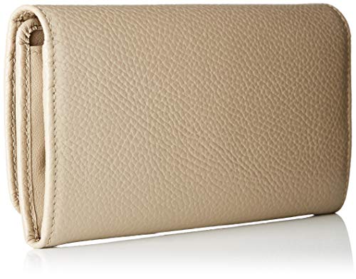 Mandarina Duck FZP52 - Porte-monnaie de Piel Mujer, color Beige, talla 2x10x19 cm (B x H x T)