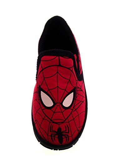 Marvel Ultimate Spiderman - Zapatillas para niños., color Rojo, talla 27 EU