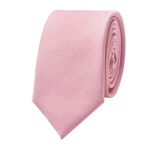 MASADA Corbata para Hombre elaborada a mano y con gran esmero 6 cm de ancho - Rosa pastel