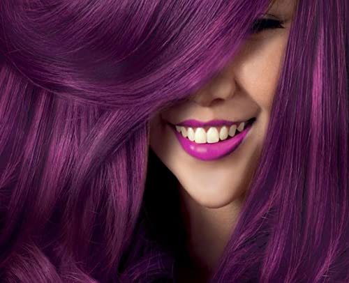 Matizador Profesional SIN AMONIACO y libre de PPD y MEA - V+- Violeta -Intensificador de color Violeta o Lila especial para mechas- NEALA 100ml.