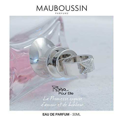 Mauboussin - Eau de Parfum Femme - Rose Pour Elle - Aroma Floral, Afrutado & Fresco - 30ml