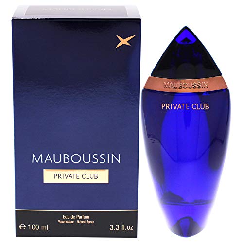 Mauboussin Eau De Parfum Homme - Private Club - Aroma Amaderado & Oriental, 100 ml