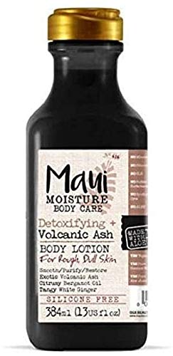 Maui Moisture Loción corporal vegana de ceniza volcánica, 384 ml