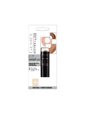 Maybelline Fit Me anti brillo 120 – Ivory – base de maquillaje (mujeres, Gel, Classic marfil, luz, piel normal, Mattifying)