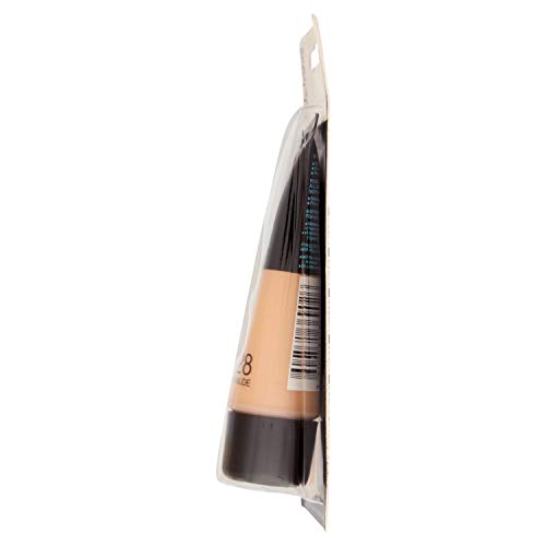 Maybelline New-York - Fond de Teint Fluide Fit Me Matte & Poreless - Peaux normales à grasses - teinte : 128 Beige Doré - 30 ml