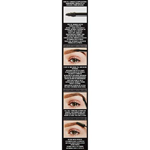 Maybelline New York - Gel à Sourcils Waterproof - Tattoo Brow - Châtain Foncé (06) - 5 g