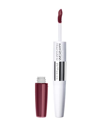 Maybelline New York - Superstay 24H, Pintalabios Mate de Larga Duración, Tono 260 Wildberry