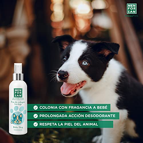 MENFORSAN Colonia para perros baby dog 125ml, Fresco y duradero