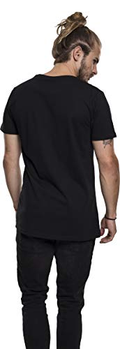 MERCHCODE Merch Código Hombre Gucci goldmane Money tee – Camiseta, Hombre, Gucci Mane Money tee, Negro, Small