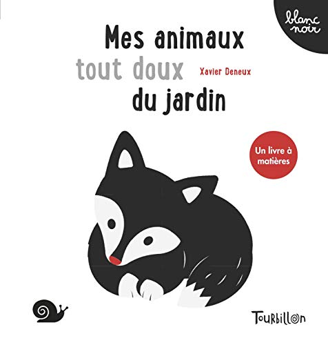 Mes animaux tout doux du jardin (Blanc Noir)