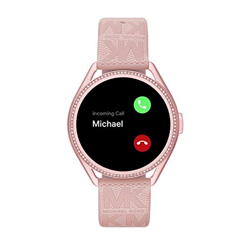 Michael Kors Connected Smartwatch Gen 5E MKGO para Mujer con tecnología Wear OS de Google, frecuencia cardíaca, GPS, NFC y notificaciones smartwatch