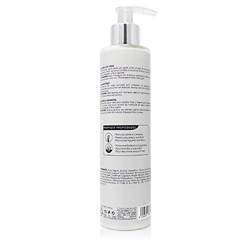 Milano Mascarilla Alisador Anti-frizz Alisadora 250 ml (Mascarilla capilar)