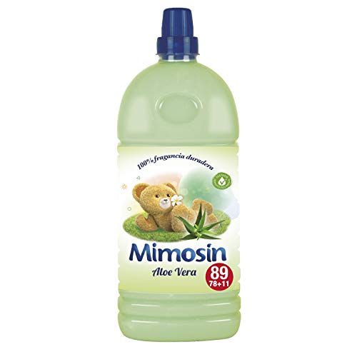 Mimosin Suavizante Concentrado Aloe Vera 78+11 lavados - Pack de 8