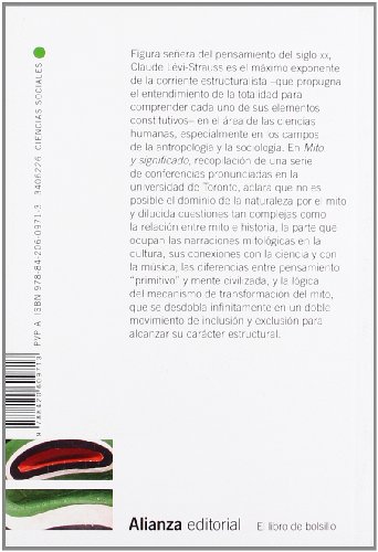 Mito y significado (El libro de bolsillo - Ciencias sociales)