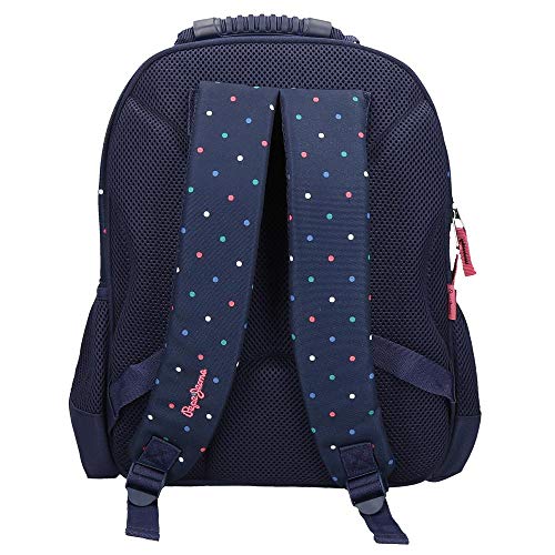 Mochila Pepe Jeans Molly, Azul, 28x38x13 cm