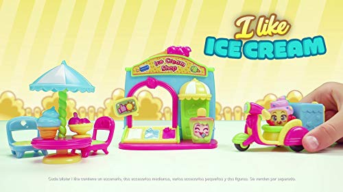 MojiPops- Playset I Like Ice Cream Serie 1 Figuras coleccionables, Color surtido (Magic Box Toys PMPSB216IN20)