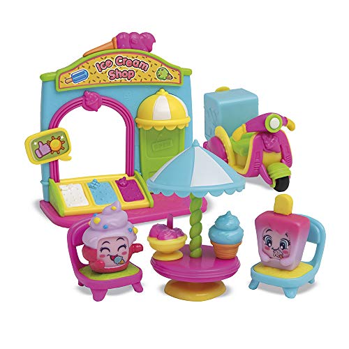 MojiPops- Playset I Like Ice Cream Serie 1 Figuras coleccionables, Color surtido (Magic Box Toys PMPSB216IN20)