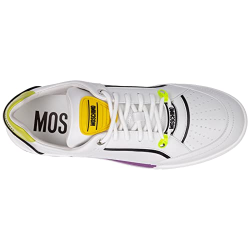 Moschino Hombre Kevin40 Zapatillas Bianco 41 EU