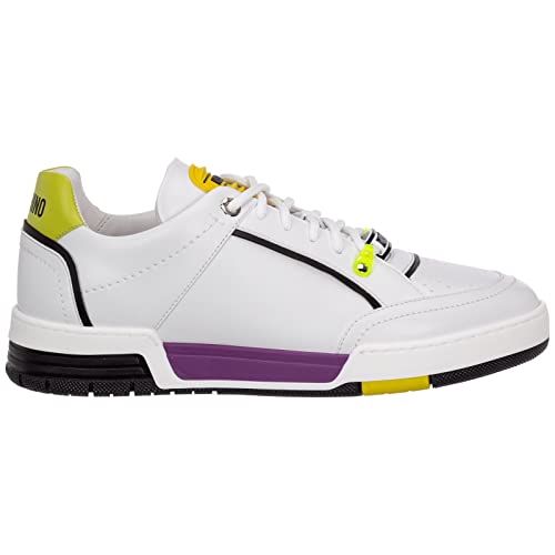 Moschino Hombre Kevin40 Zapatillas Bianco 41 EU