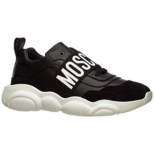 Moschino Hombre Zapatillas Nero 40 EU