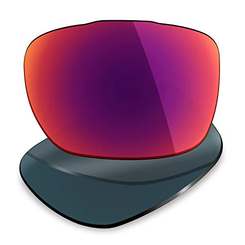 Mryok 4 pares de lentes polarizadas de repuesto para gafas de sol Oakley TwoFace – negro/bronce marrón/plateado titanio/sol medianoche