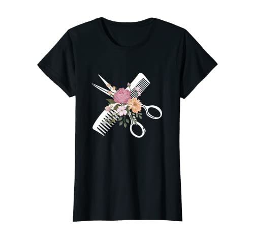 Mujer Peluquero Retro Peluquero - Peluquería Camiseta