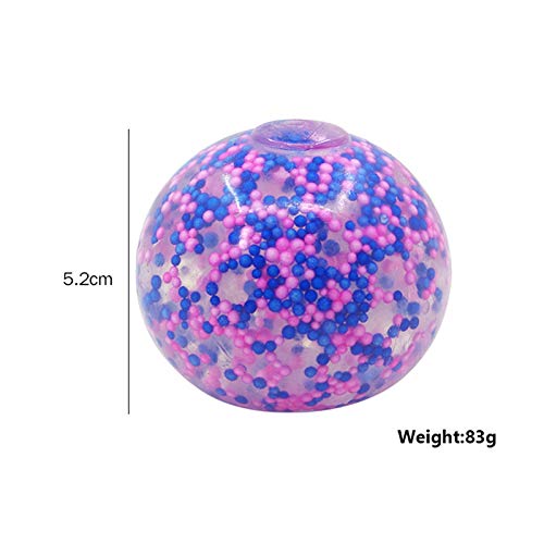muskmelon Pelota Antiestrés Barata Squeeze Ball Fidget Toy Vent The Grape Ball Juguetes Sensoriales Autismo para Alivio del Estrés Stress Reliever Alivia