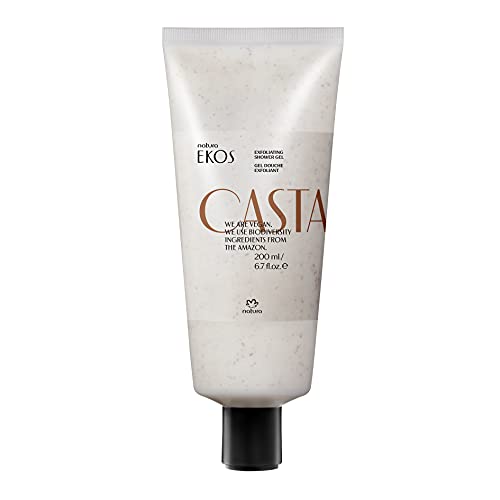 NATURA - GEL DUCHA EXFOLIANTE CASTANHA - EKOS - 200 ML