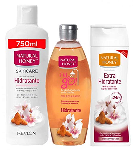 Natural Honey Loción Corporal Extra Nutritiva con extracto de Castaña de Brasil, Miel y Karité 400ml