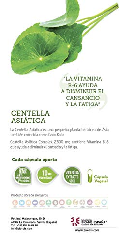 Nature Essential Centella Asiatica Complex - 2500mg, 60 Cápsulas