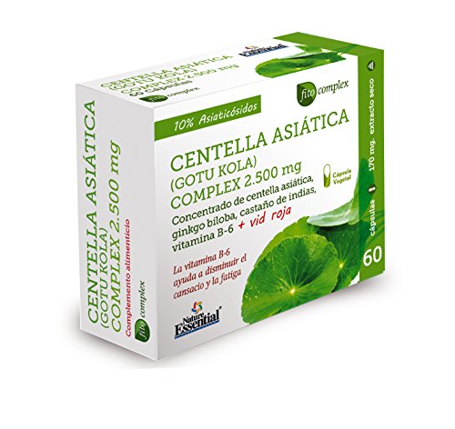 Nature Essential Centella Asiatica Complex - 2500mg, 60 Cápsulas