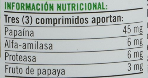 Nature's Bounty Enzima de Papaya - 100 Comprimidos